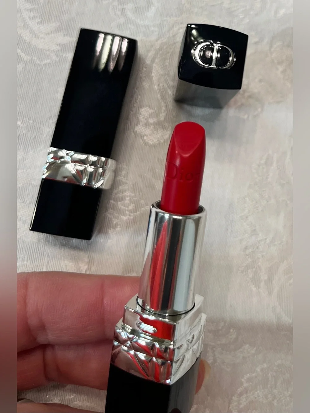 Dior Rouge Lip Duet Mini Lipsticks in Satin and Matte - Picture 3 of 6